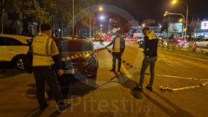Update/Video: Accident grav în Craiovei. Pietonul lovit de mașină a murit