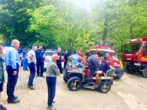 Acțiuni de amploare pentru localizarea, căutarea și salvarea unui bărbat rătăcit în pădure