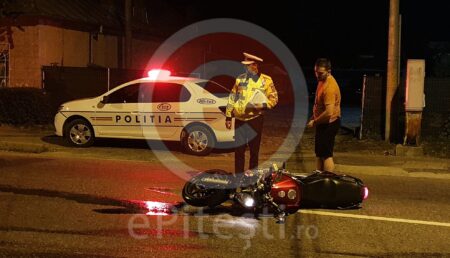 Argeș: Accident mortal cu un motociclist. Ce au stabilit polițiștii