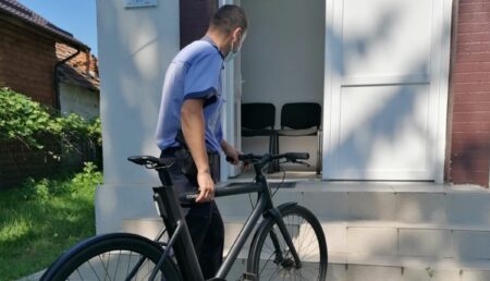 Video – Bicicletă furată în Frankfurt, localizată prin GPS într-o comună din Argeș