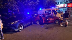 Video – Acum! Accident pe strada Crinului din Pitești