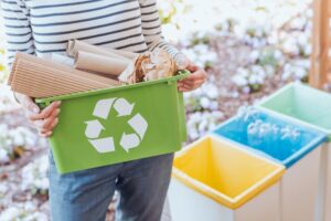 Mioveni: Acțiune de colectare a deșeurilor reciclabile
