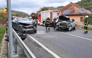 Accident cu victimă la Băiculești. Două mașini s-au ciocnit