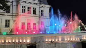Pitești: Schimbare la Fântâna Muzicală din Centru