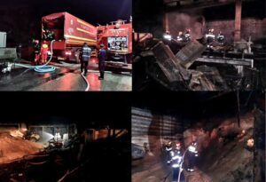 Video – Incendiu de proporții în Argeș! Intervenție de 7 ore a pompierilor