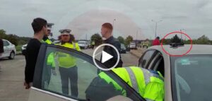 Video: Tineri găsiţi cu un pistol asupra lor pe Autostrada A1 Piteşti