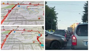 Video: Nervi întinși la maxim, timp și bani pierduți, în traficul din Găvana