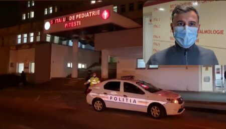 Video – Fetițele intoxicate au ajuns la Spitalul de Pediatrie Pitești