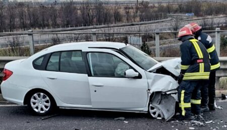 Accident la ieșire din Pitești. Mai multe persoane rănite