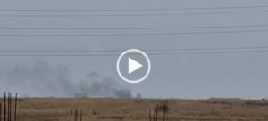Video: Degajare mare de fum lângă Piteşti