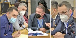 Pitești: Vicele – Mihăilescu, ”ghiocel” în fața lui Gentea. Chivu și Nedelcu își umflă mușchii în fața primarului!