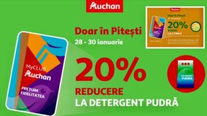 Auchan a pregătit super oferte de weekend în magazinele din Pitești
