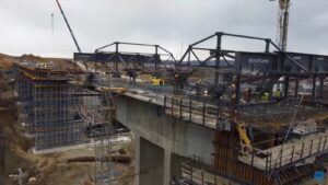 Video – Pe primul tronson al autostrăzii A1 Sibiu – Pitești s-ar putea circula chiar din acest an