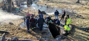 Video: Intervin pompierii ISU Argeş în sprijinul oamenilor rămaşi fără apă