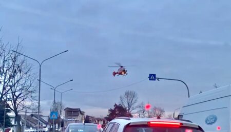 Video: Bărbat grav rănit, intervenție cu elicopterul pentru transfer de la Pitești