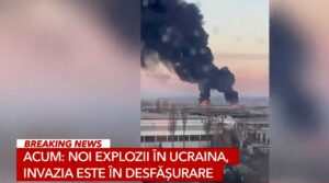 A început războiul cu Ucraina. Rusia a invadat!