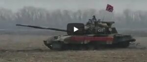 Video: Coloană de tancuri ruseşti spre Mariupol, Ucraina