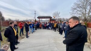 Pitești: Gentea – „Când am candidat, v-am promis ceva! Am venit să vă dau o veste bună!”