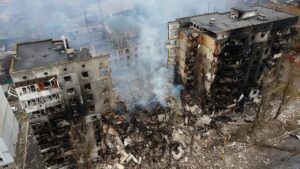 Iadul pe Pământ: Cadavre pe străzi și ploaie de bombe