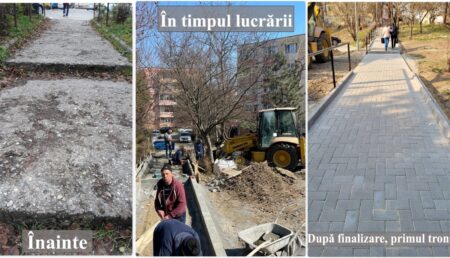 Piteşti: Reabilitarea scărilor publice de pe strada Făgăraş