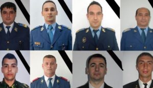 Scrisoare emoționantă pentru cei opt militari eroi morți la datorie
