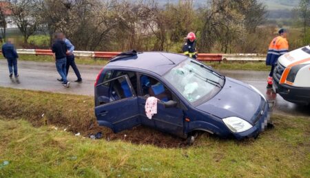 Update: Autorul accidentului de la Mihăești era băut!