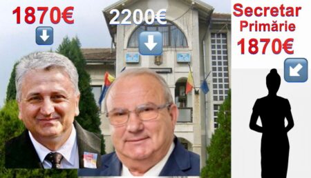 Argeș: Salarii de ”baștani” (și) la Primăria Bascov. Primarul, 2.200 € pe lună