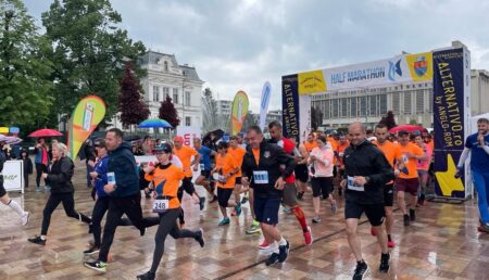 Primarul Cristian Gentea a alergat la Half Marathon