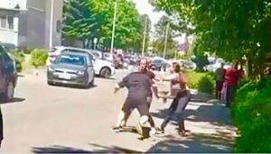 Pitești: Bătaie în Găvana! Și-au dat pumni și picioare!