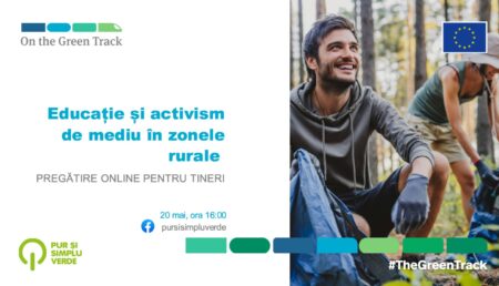 Pur și Simplu Verde organizează un eveniment online pentru tinerii interesați de activism de mediu