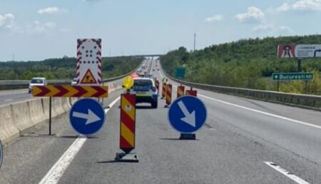 Restricții pe Autostrada A1 București – Pitești