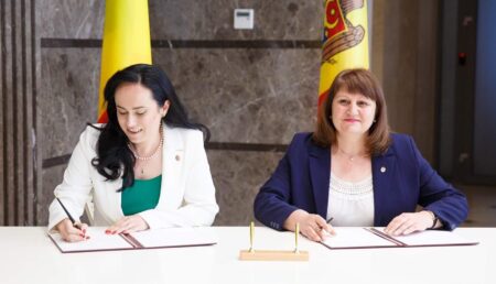 Simona Bucura-Oprescu a semnat un acord de cooperare la nivel înalt între România și Moldova