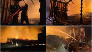 S-a stabilit cauza incendiului devastator de lângă Metro