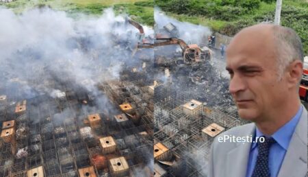 Prefectul de Argeș, anunț de ultim moment cu privire la incendiul catastrofal de lângă Metro