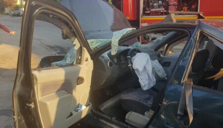 Argeș: Un șofer beat a provocat un accident în Curtea de Argeș