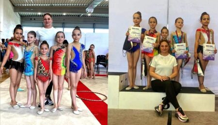 Gimnastele argeșene, mare succes! Au urcat Piteștiul pe podium!