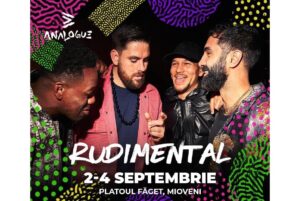 Rudimental se va auzi live la Analogue Festival