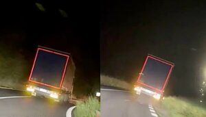 Video EXCLUSIV. Șofer de TIR conducând beat pe cel mai circulat drum din țară!