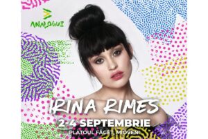 Irina Rimes, unul dintre cei mai populari artiști din România, pe scena ANALOGUE Festival