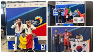 Doi argeșeni, aur și bronz la Jocurile Mondiale ale Polițiștilor și Pompierilor