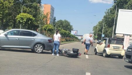 Pitești: Accident cu motociclist pe Craiovei!