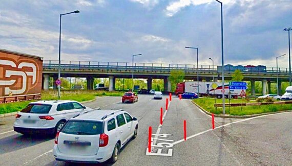 Pitești: Schimbare importantă în trafic la Podul Viilor!