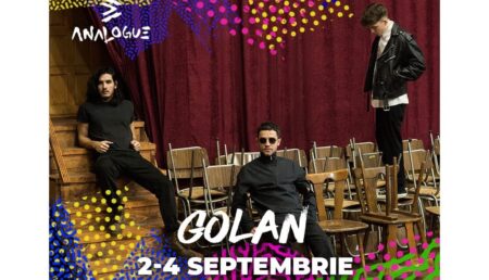 Trupa Golan vine la Analogue Festival, în septembrie, la Mioveni