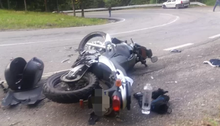 Pitești. Accident cu motociclist lângă Bazin!