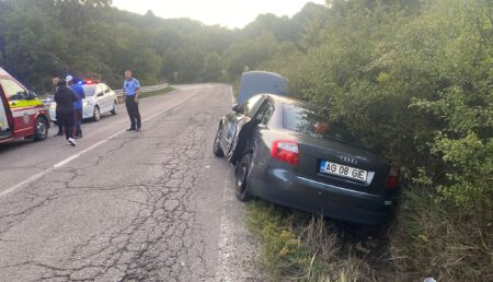 Argeș: Accident între un tir și autoturism!