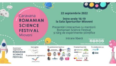Romanian Science Festival, la Sala Sporturilor din Mioveni