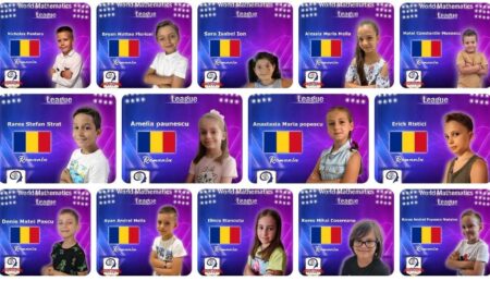 Copiii de la SmartyKids, premiați din nou la Competiția Internațională online de Aritmetică Mentală