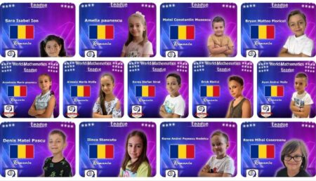 SmartyKids Pitești are copii olimpici! Au adus României primul loc la un concurs internațional de aritmetică