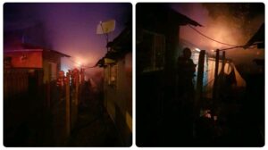 Incendiu puternic, azi-noapte, în Pitești