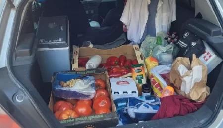 Un piteștean a mers în vacanță în Thassos cu portbagajul plin cu mâncare!